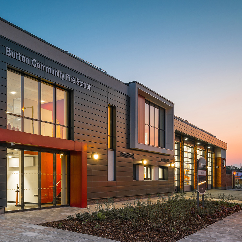 Morris Mechanical Services Burton community fire station